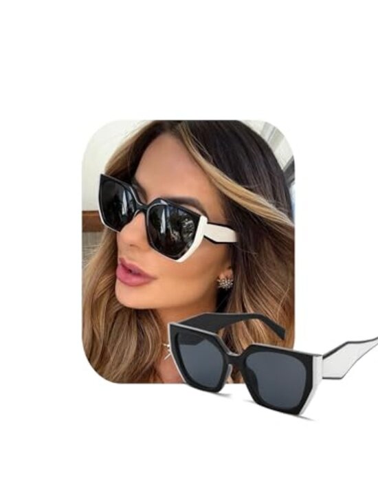 BRAND NEW Oversized Cat Eye Sunglasses for Women main image 5